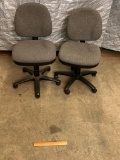 Office Master BC42 Rolling Office Chairs - 2pcs