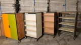 Rolling Bookshelves - 4 pcs