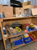Assorted Hardware Tires Chains Screws Nuts Bolts Wrenches