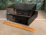 Dell Optiplex 9020 Intel i5-4590S 3.0GHz 8GB 320GB Win 10 SFF Desktop Computers - 2pcs
