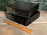 Dell Optiplex 9020 Intel i5-4590S 3.0GHz 8GB 320GB Win 10 SFF Desktop Computers - 2 pcs