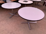 Circular Tables - ONE Lot of 8pcs
