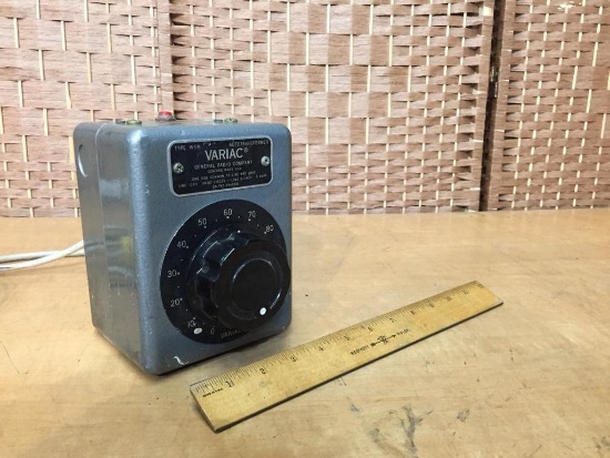 General Radio Type W5M 5A Max Variac Autotransformer