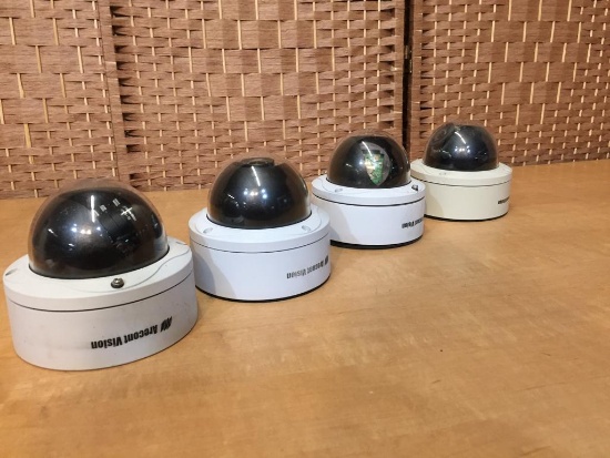 Arecont Vision IP Dome Cameras - 4pcs