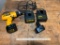 DeWalt Cordless Battery Powered Drill w/ Batteries & Chargers