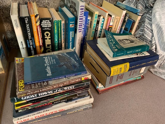 Mixed Books / Chilton Manuals / Auto / Firearms - 45 +pcs