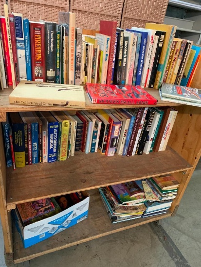 Assorted Books / Firearms / Cars / Races / Aviation / Novels - 150+