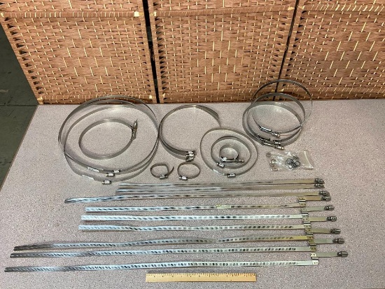 Lot of Ideal Hose Clamps