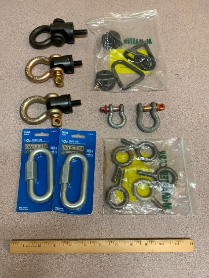 Ring Screws / D-Ring Shackles / Everbilt Quick Link