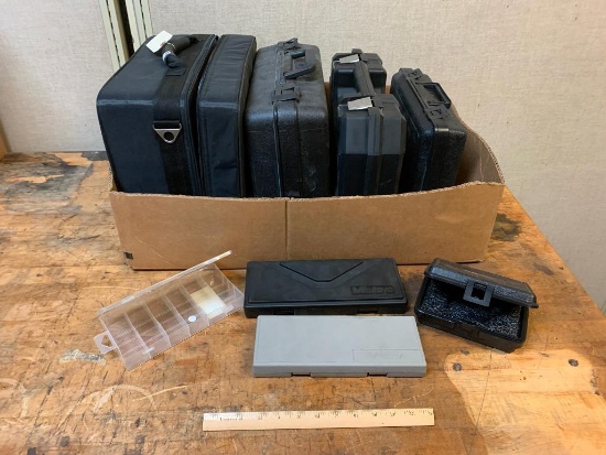 Assorted Storage Tool Boxes