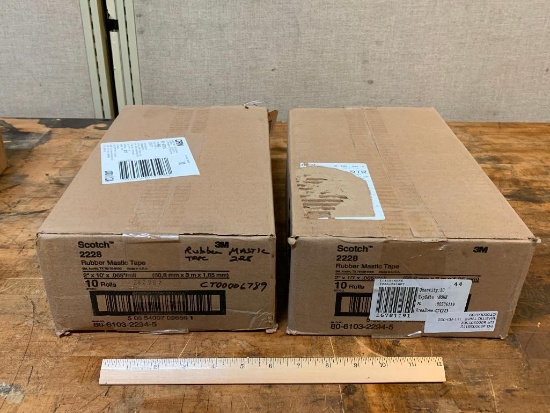 Scotch 2228 Rubber Mastic Tape / Insulating Tape NEW - 20 pcs - 2 boxes