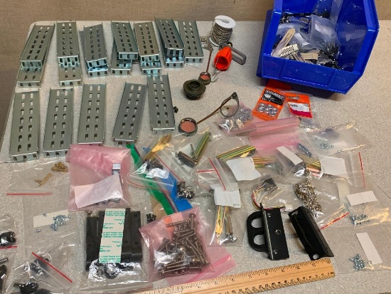 Assorted Computer Hardware / Server Rails & Handles / Brackets / Security Keys / PC Slot Covers