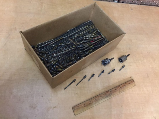 Assorted Drill Bits & Drill Stops 8lbs