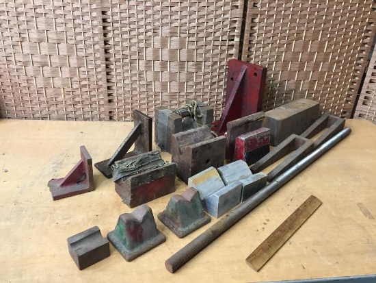 Lot of Angle / V Blocks