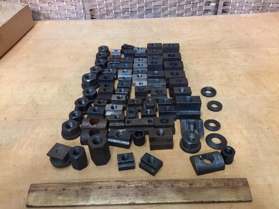 T-Slot & Regular Nuts 17lbs