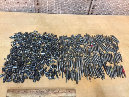 Assorted Hardware / Rivet Shaver Bits / Threaded Collets & Deburring Bits 17lbs