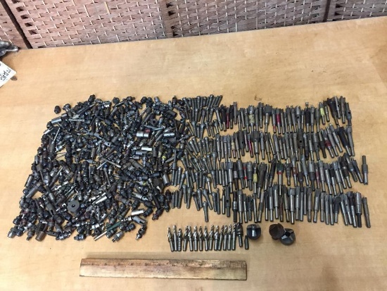 Lot of Rivet Shaver Bits / Threaded Collets & Countersinks 20lbs
