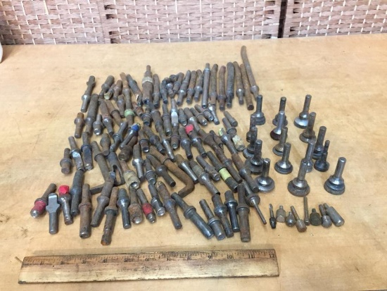 Lot of Hammer Bits & Rivet Sets
