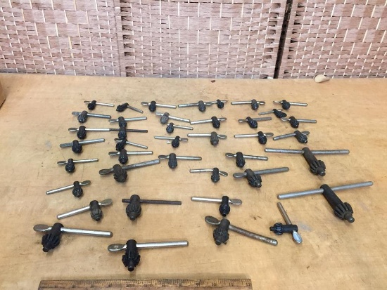 Assorted Chuck Keys