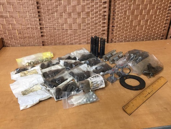 Assorted Hardware / Bolts / Wire Rope Vibration Dampers / Wire Rope Mounts