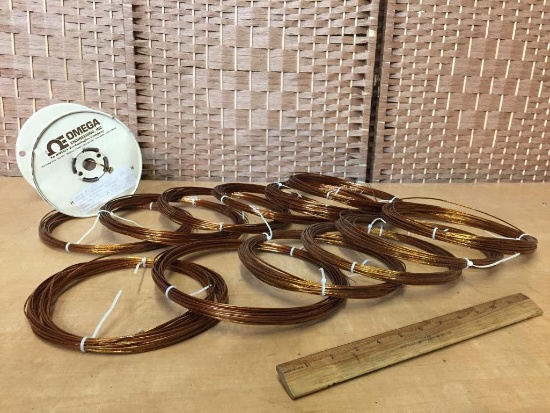Omega High Quality Thermocouple Wire / Kapton Insulated Duplex Thermocouple Wire
