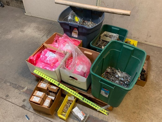 Assorted Hardware / Washer / Nuts / Bolts 525lbs