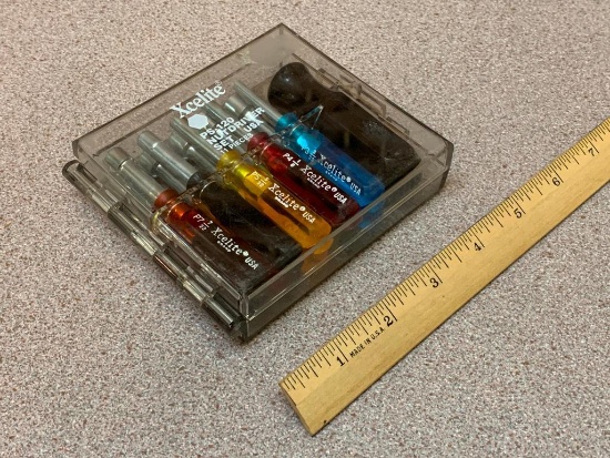Xcelite PS-120 PS120 11 Piece Compact Convertible Nutdriver Set