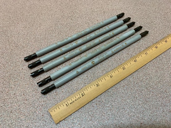 Snap-on CSSC9 Non-conductive Composite Flat Tip / Phillips Screw Starter - 5 pcs