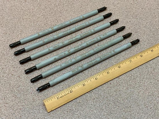 Snap-on CSSC9 Non-conductive Composite Flat Tip / Phillips Screw Starter - 6 pcs