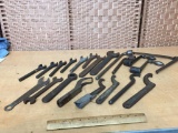 Lot of Aircraft Spanner Wrenches 20lbs