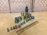 Lot with Stainless Steel & Brass Hydraulic Fittings - 9lbs