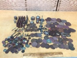 Assorted Sanding Pads / Grinding Rotary Tool Attachments 4lbs