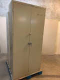 Dayton Steel / Metal Storage Cabinet with adjustable shelves 18x36x78