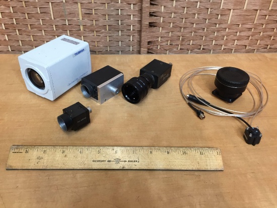 Assorted CCD LAB Cameras - 4pcs