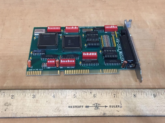 CommTech Fastcomm ESCC-ISA / High Speed Dual Channel Sync/Async Interface Card