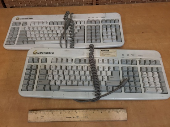 Gateway 2000 Computer CLICKY GAMING Keyboards - 2ps