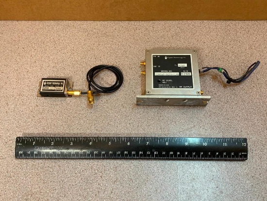 Crystal Technology 3200-121 Acusto-Optic Laser Modulator & 1200AF RF Driver