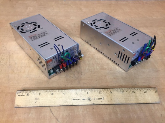MeanWell MV S-240-24 240W 24VDC 10Amps DC Power Supplies - 2 pcs