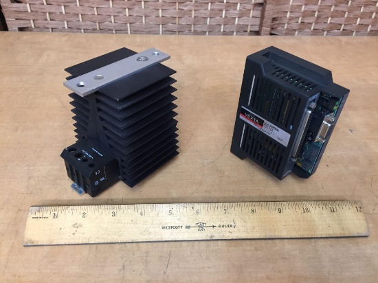 Vexta SC8800 Pulse Generator & Carlo Gavazzi RN1A23D50 Solid State Relay - 2pcs
