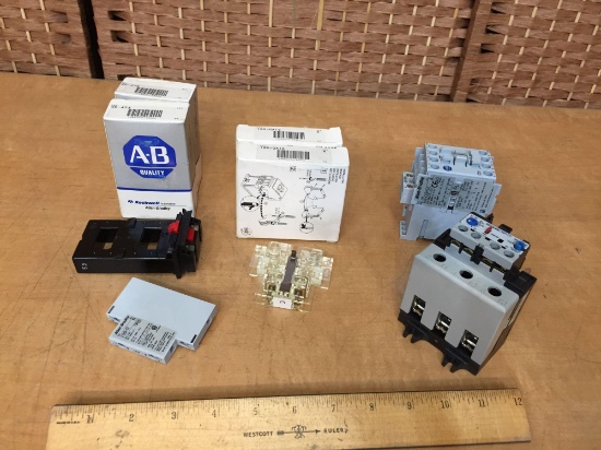 Assorted Electrical Components / Safety Contactors / Overload Relay / Contactor / Coils