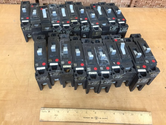 General Electric THED113020 20 amps 277VAC Circuit Breakers - 20 pcs