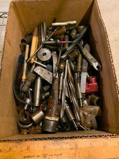 Assorted Hardware / Milling Bits / Cleco / Bolts / Gears / Drill Bits 32.5lbs