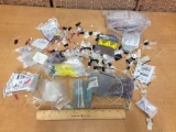 Assorted Electrical Components / Cable Clips / Wire Holders / Crimp Terminals