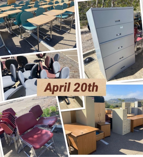 College Furniture April Sale