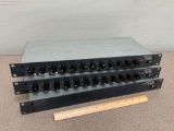 Biamp Advantage 801 Mic/Line Mixer & MSP22e 2-Channel Multi-Function System Processor - 3pcs