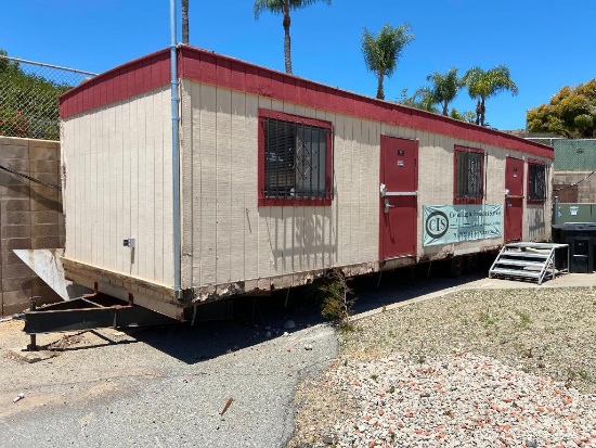 Portable Construction Office Trailer / Tiny House 12' x 43' with AC