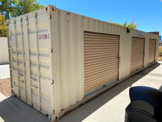 40' CONEX Box / Shipping / Storage Container - 3 Roll-up Doors