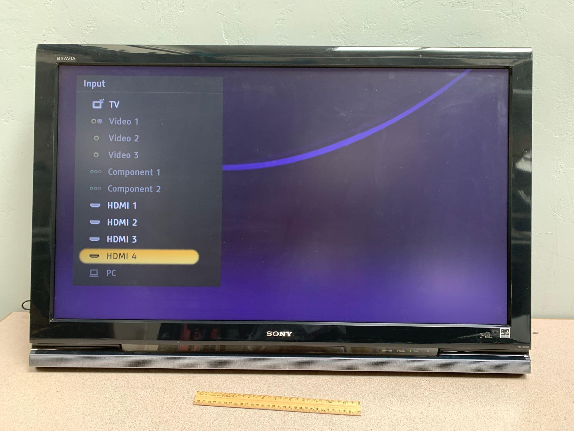 Sony KDL-42V4100 42in BRAVIA V-Series 1080p LCD | Proxibid