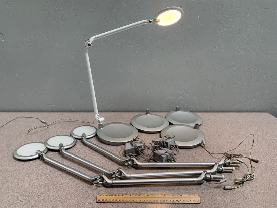 HumanScale Element Disk Task Light / LED Desk Lamps
