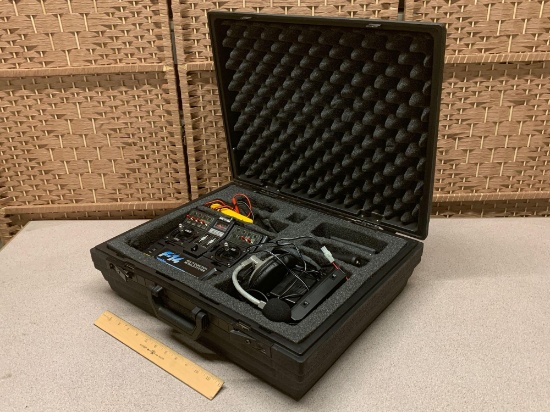 Nady Wireless Microphone Transmitter / Receiver / RC Remote Control / Headset / Multimeter / Case